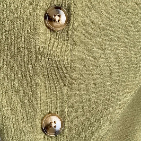 Magaschoni Longline Button Up Cardigan - Picture 9 of 12